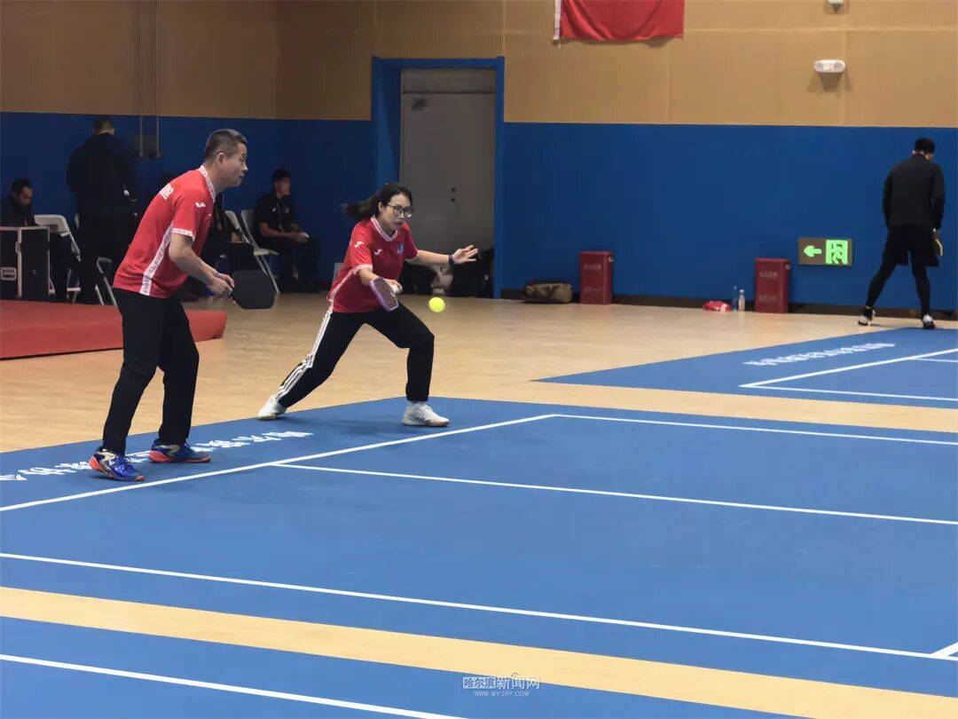 网球羽毛球乒乓球“三合一”｜这项网红运动首次在哈开展正式比赛