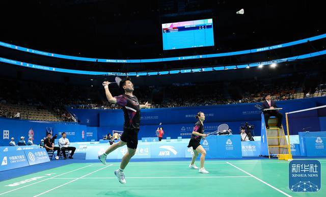 全运会|“雅思”组合晋级羽毛球混双决赛