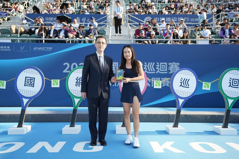 霍启山出席，胡定欣助阵！洋河再携手中国网球巡回赛香港公开赛