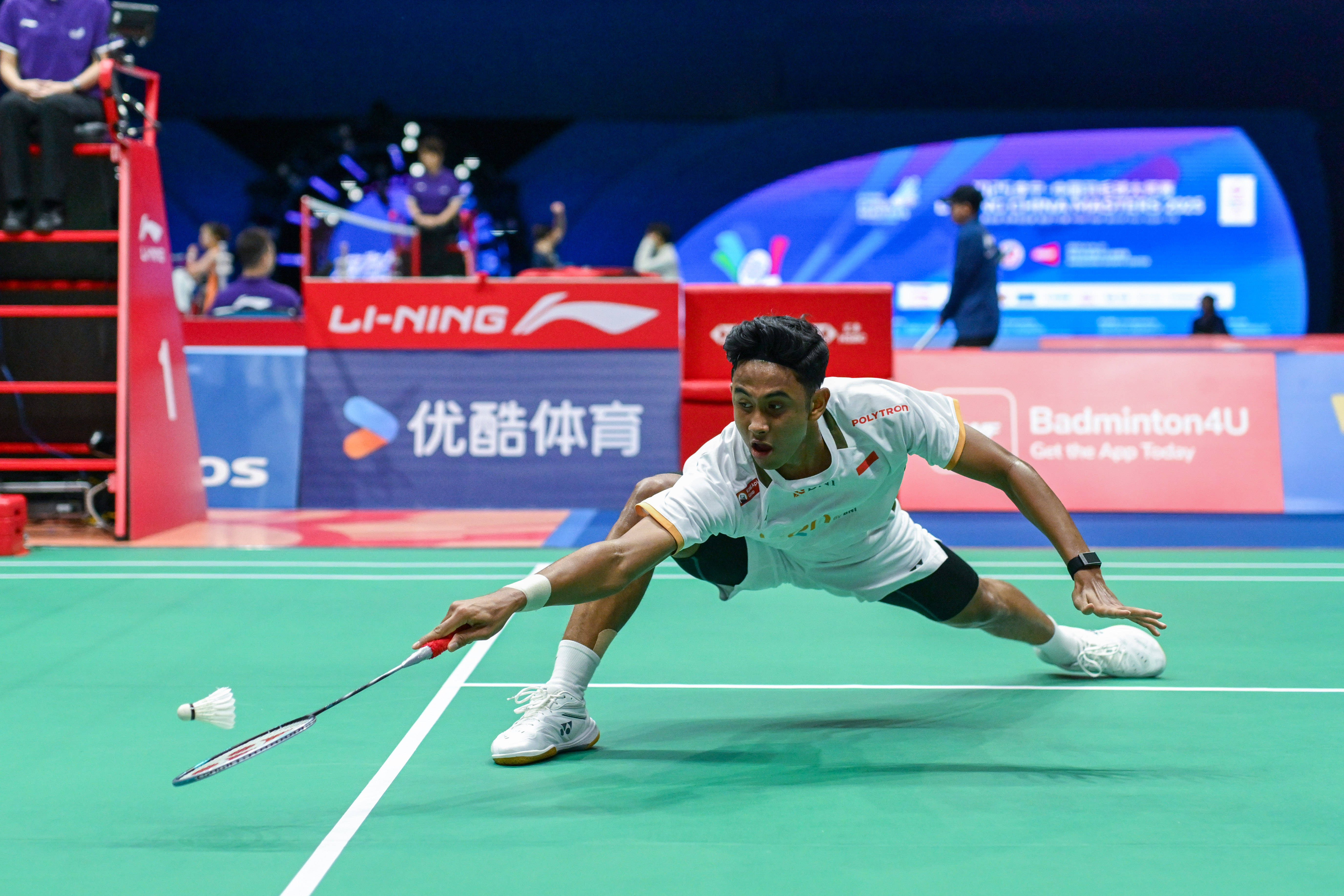 #(体育)羽毛球——中国大师赛:李诗沣首轮晋级