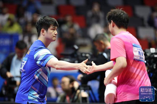 全运会|樊振东亮相乒乓球男单比赛