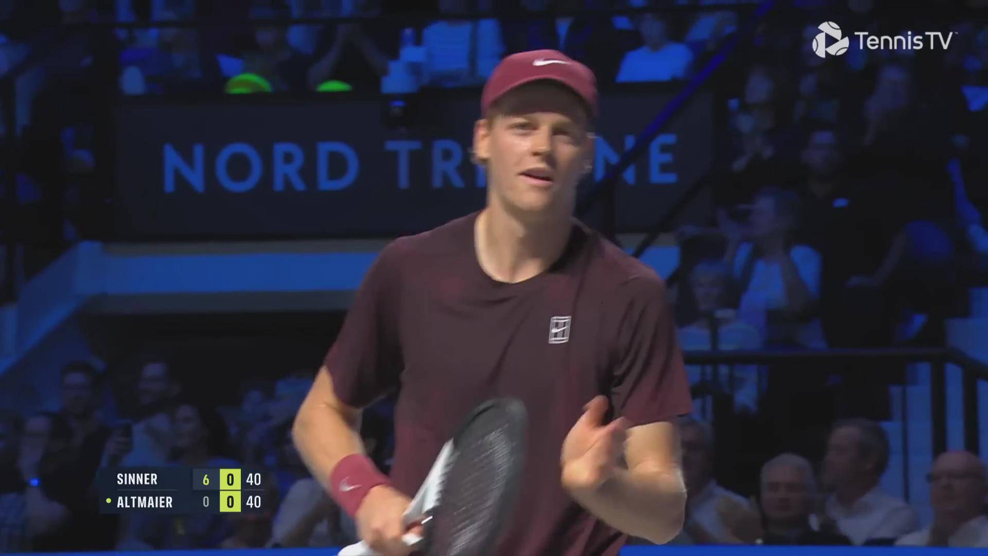 0破发点+95%一发得分率！辛纳残暴横扫晋级！弗里茨险遭一轮游