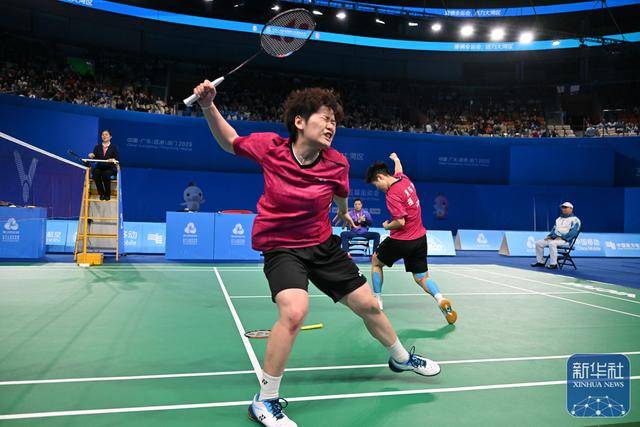 全运会|黄东萍/谭宁晋级羽毛球女双决赛