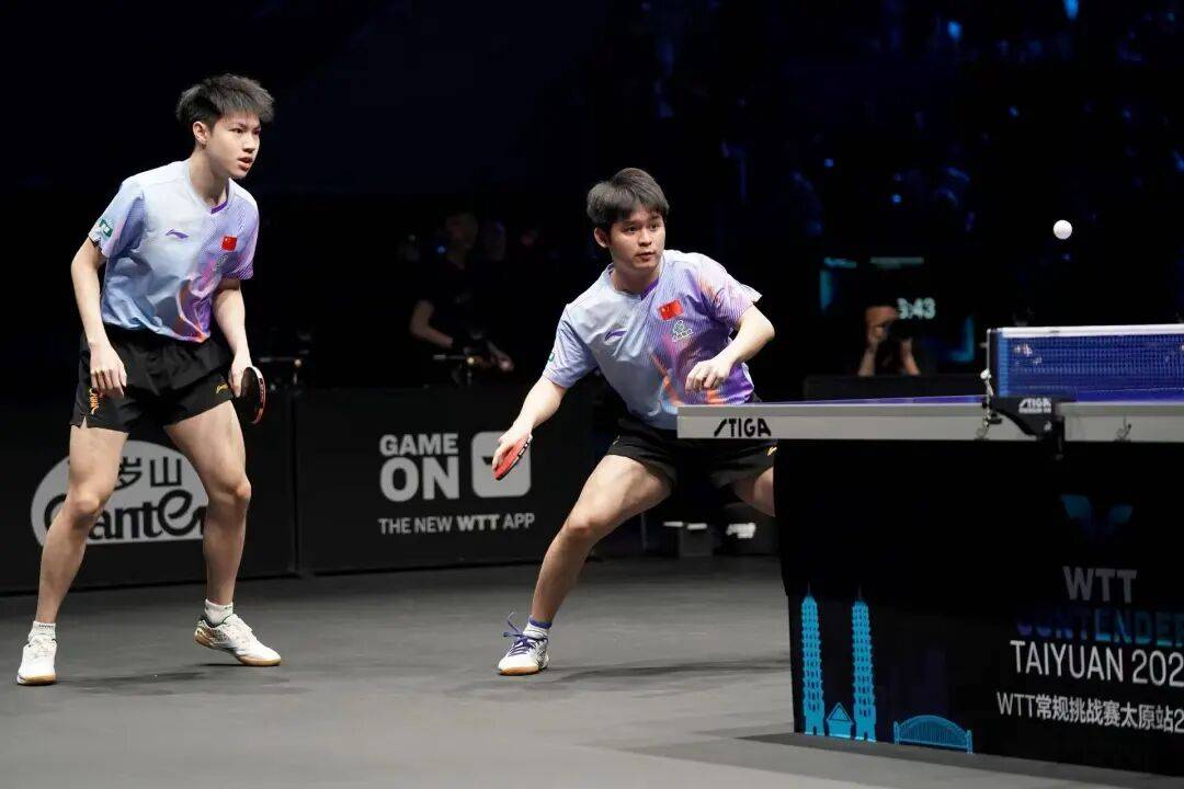 黄友政/石洵瑶混双夺冠，温瑞博闯男单决赛 | WTT太原站