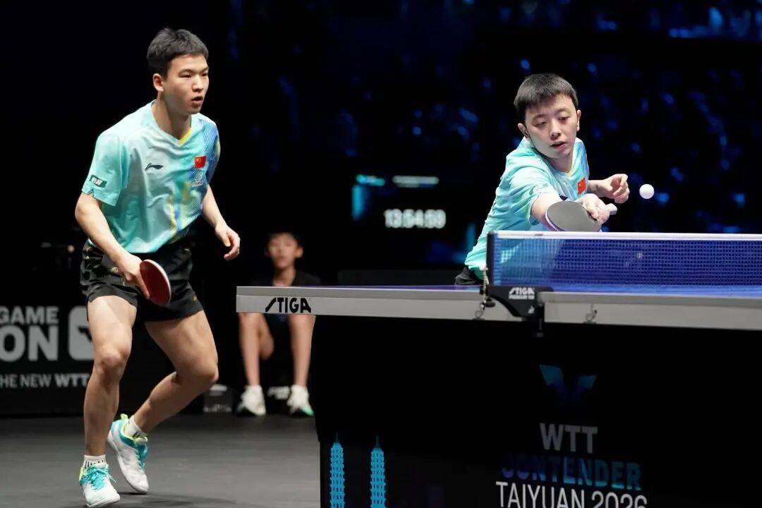 黄友政/石洵瑶混双夺冠，温瑞博闯男单决赛 | WTT太原站