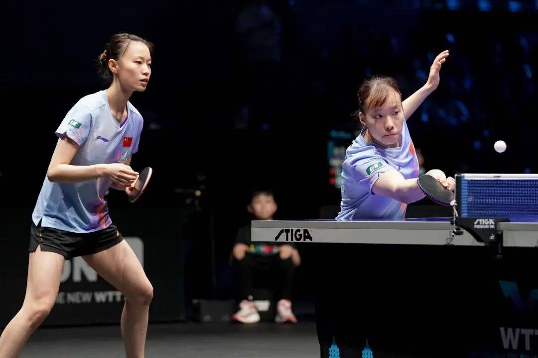 黄友政/石洵瑶混双夺冠，温瑞博闯男单决赛 | WTT太原站