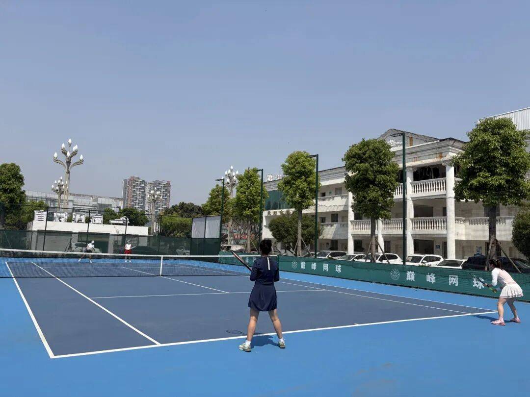 2026年四川“百城千乡万村（社区）”德阳市网球比赛暨省运会网球比赛（群体项目）选拔赛举行